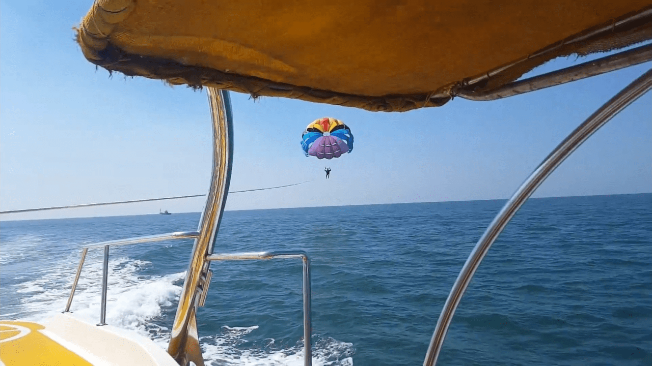 Parasailing packages Anjuna Beach