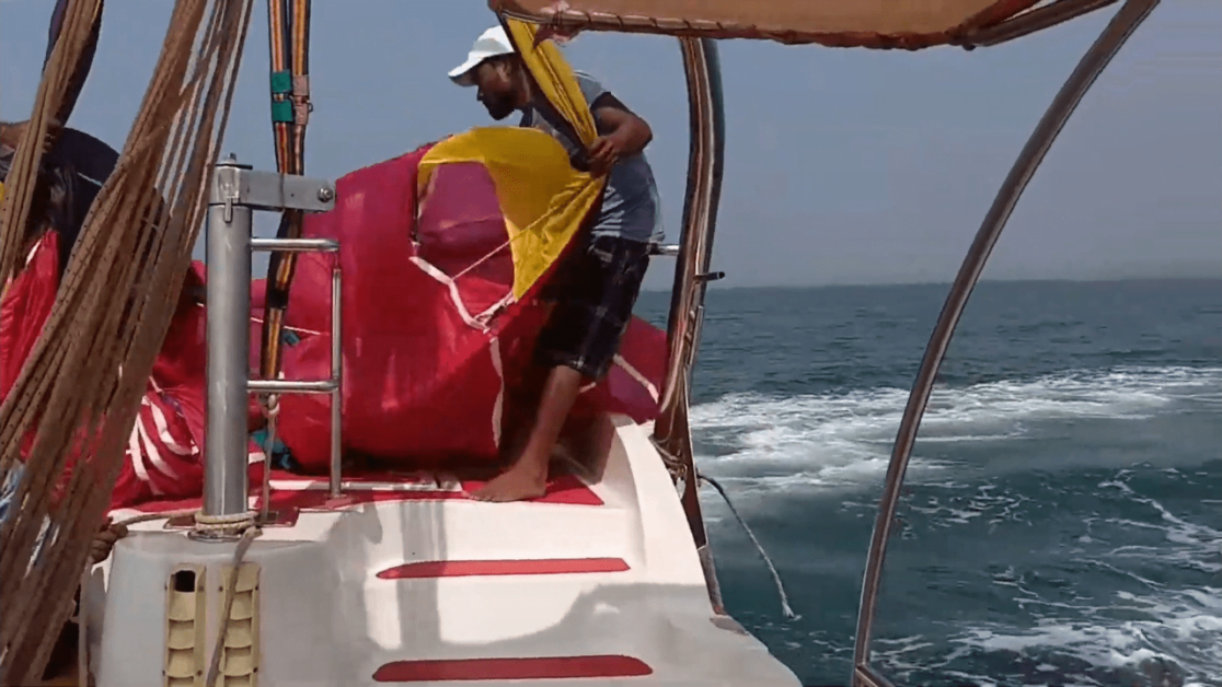 Parasailing for beginners Anjuna Beach