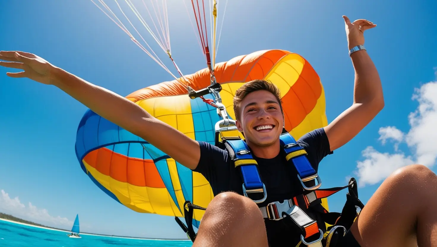 What is Parasailing at Anjuna Beach?